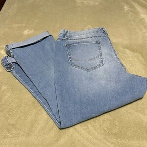 Code Bleu cropped jeans